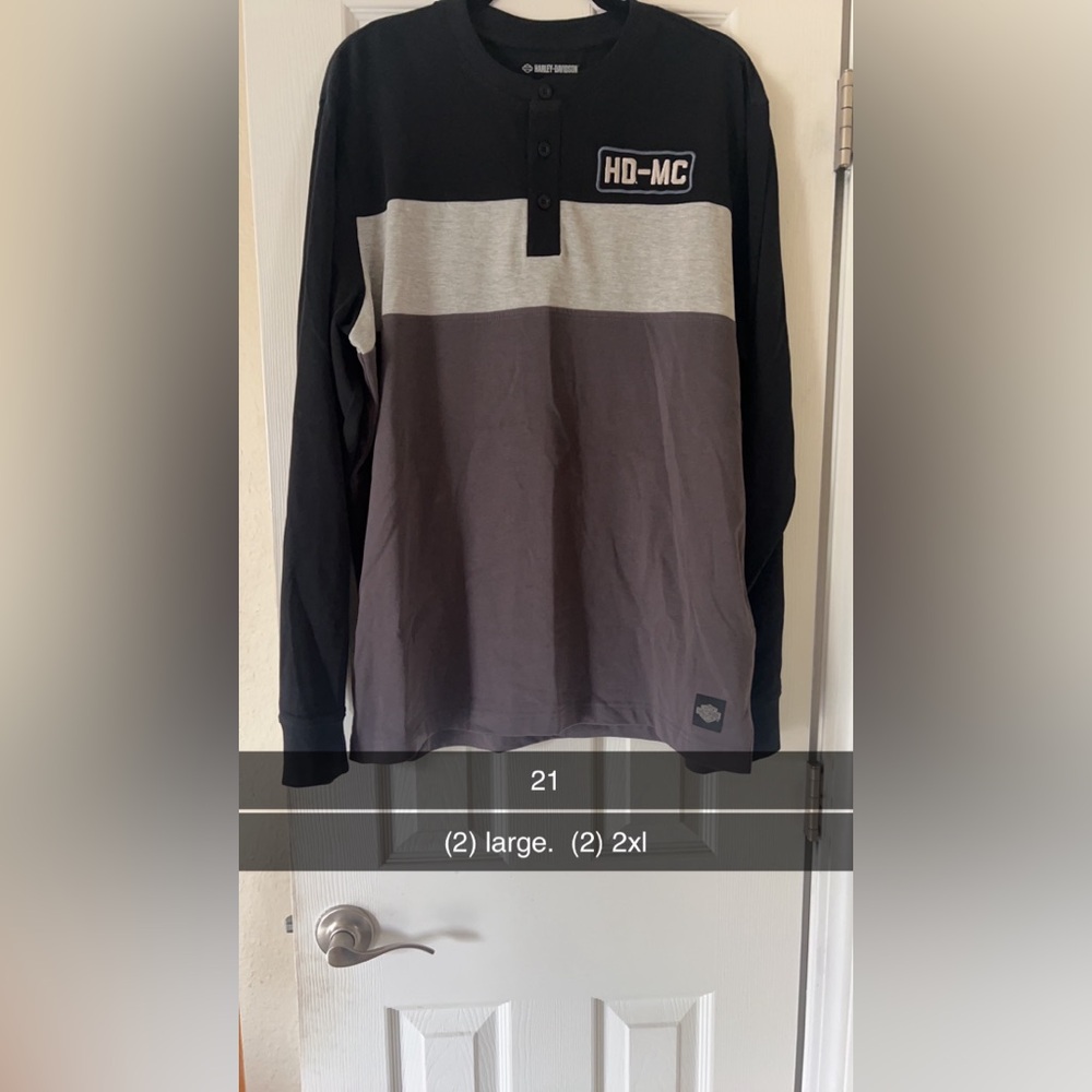 BNWT Harley Davidson Long Sleeve Shirt